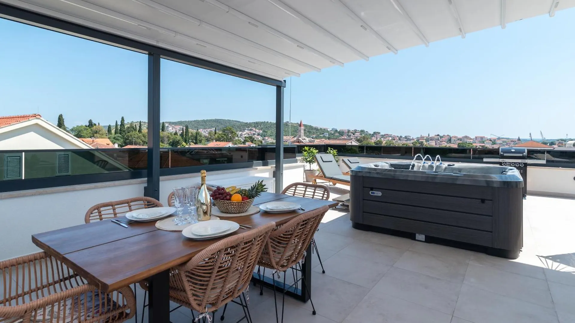Penthouse Luka Lägenhet Trogir