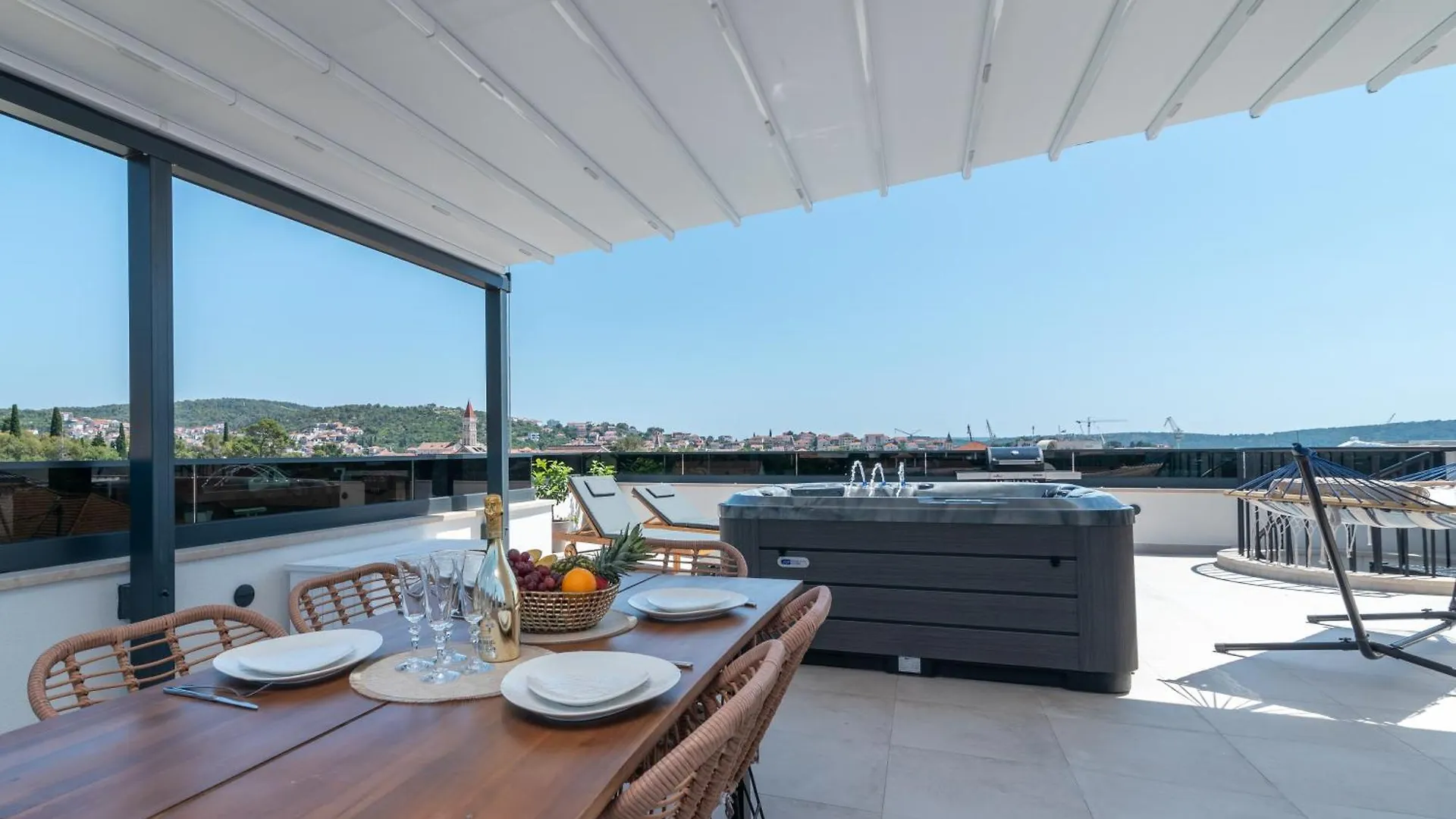 Penthouse Luka Lägenhet Trogir
