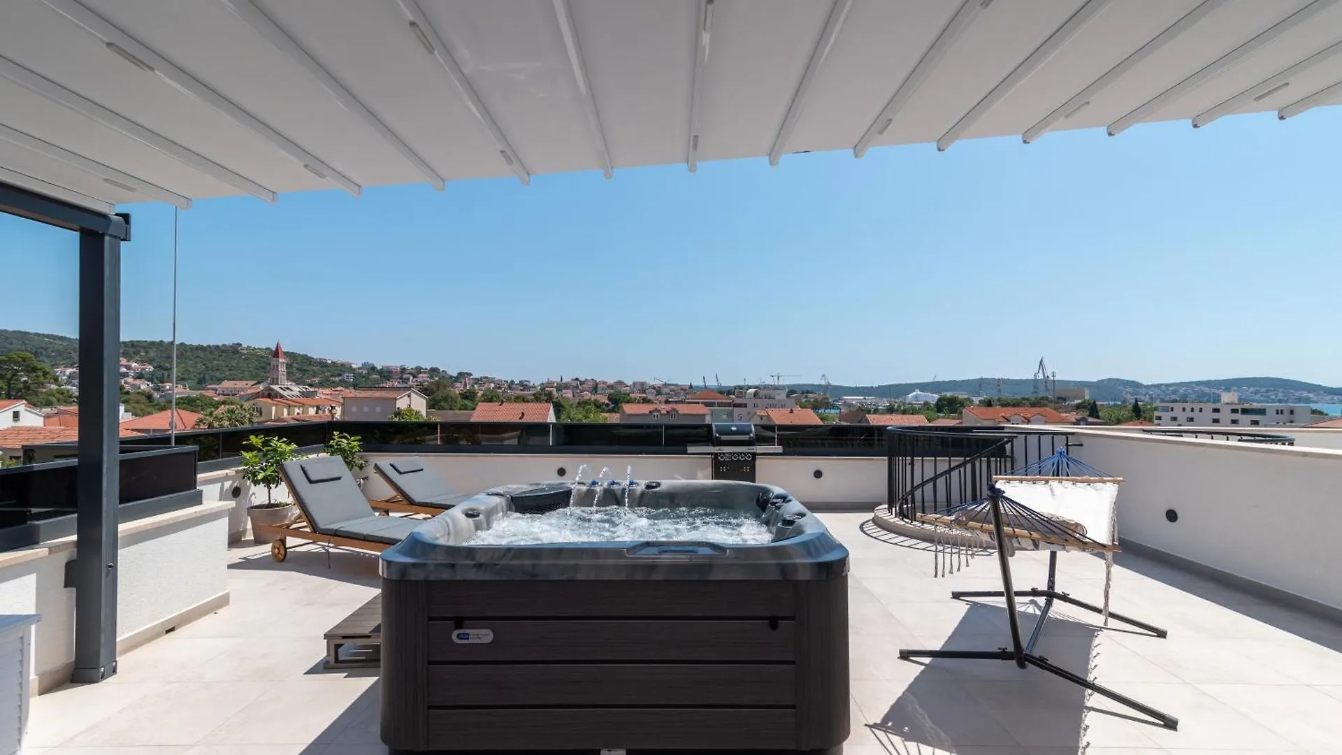 Penthouse Luka Lägenhet Trogir Kroatien