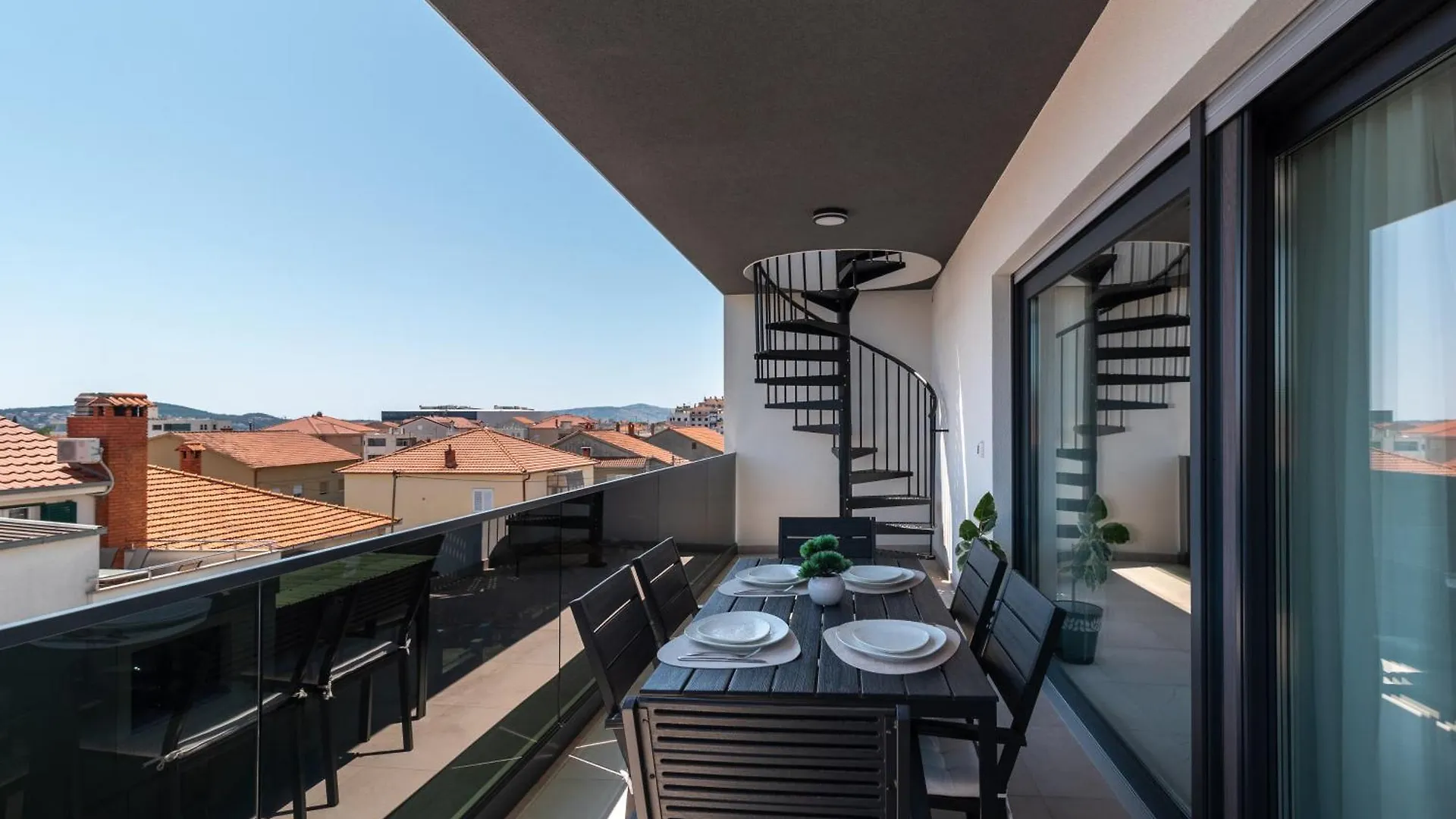 Penthouse Luka Lägenhet Trogir