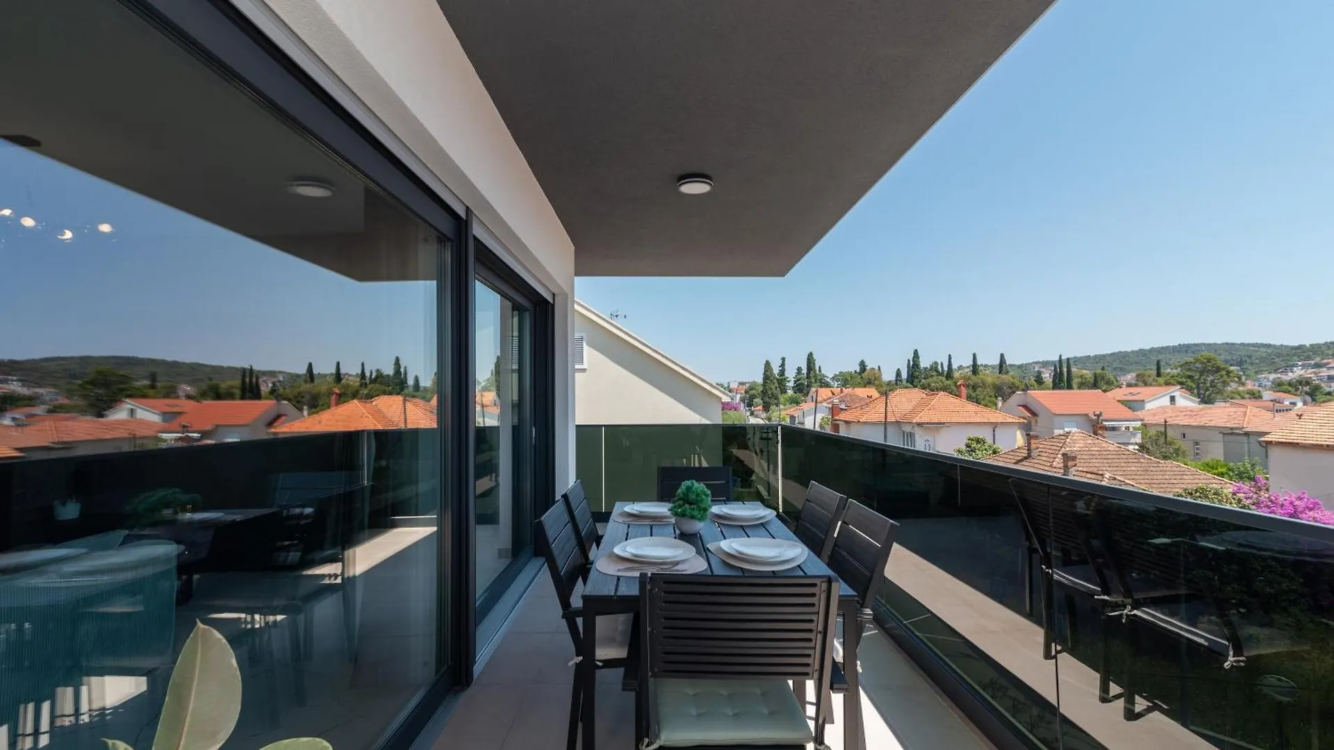 Penthouse Luka Lägenhet Trogir Kroatien