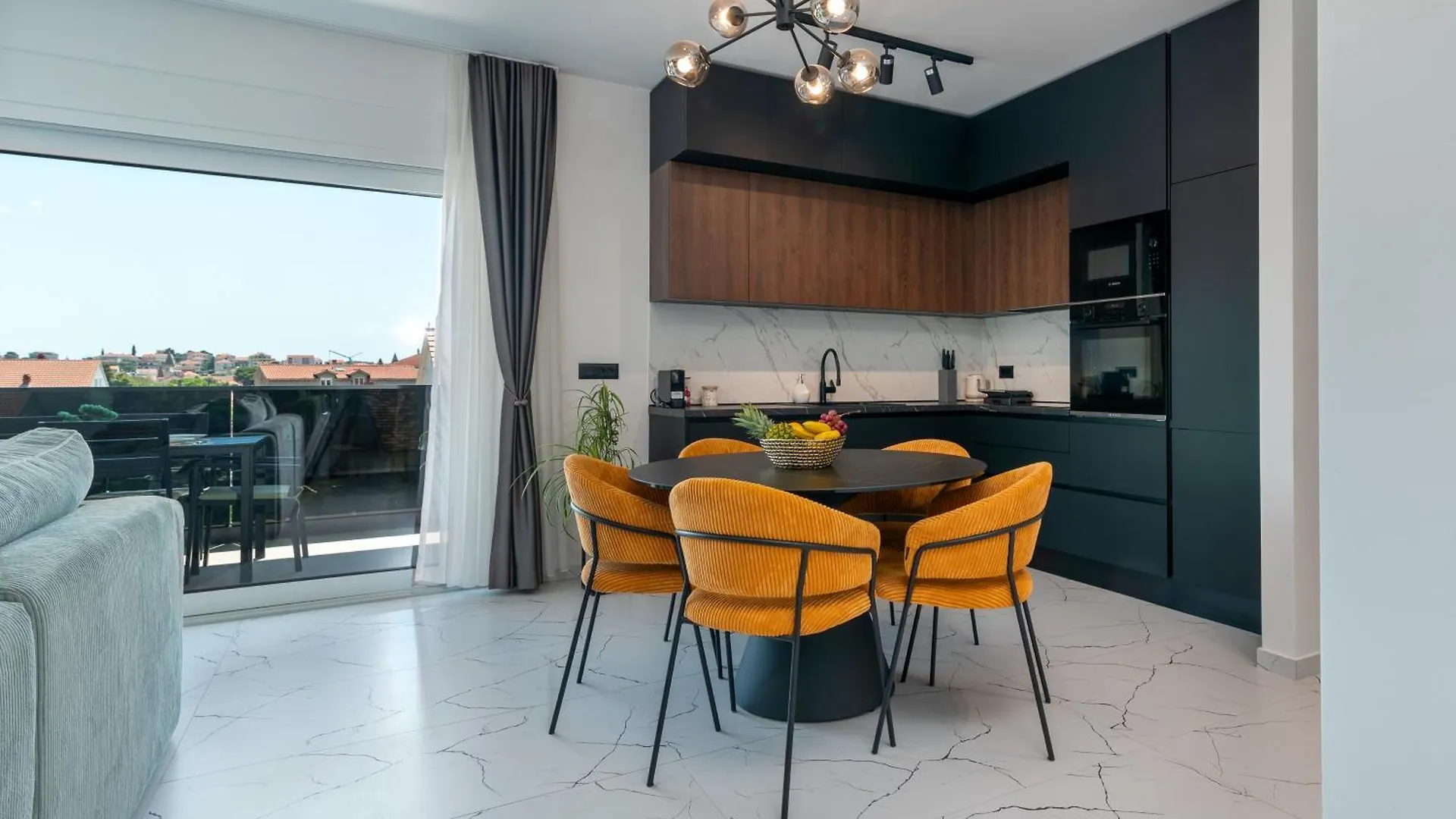 Penthouse Luka Lägenhet Trogir Kroatien
