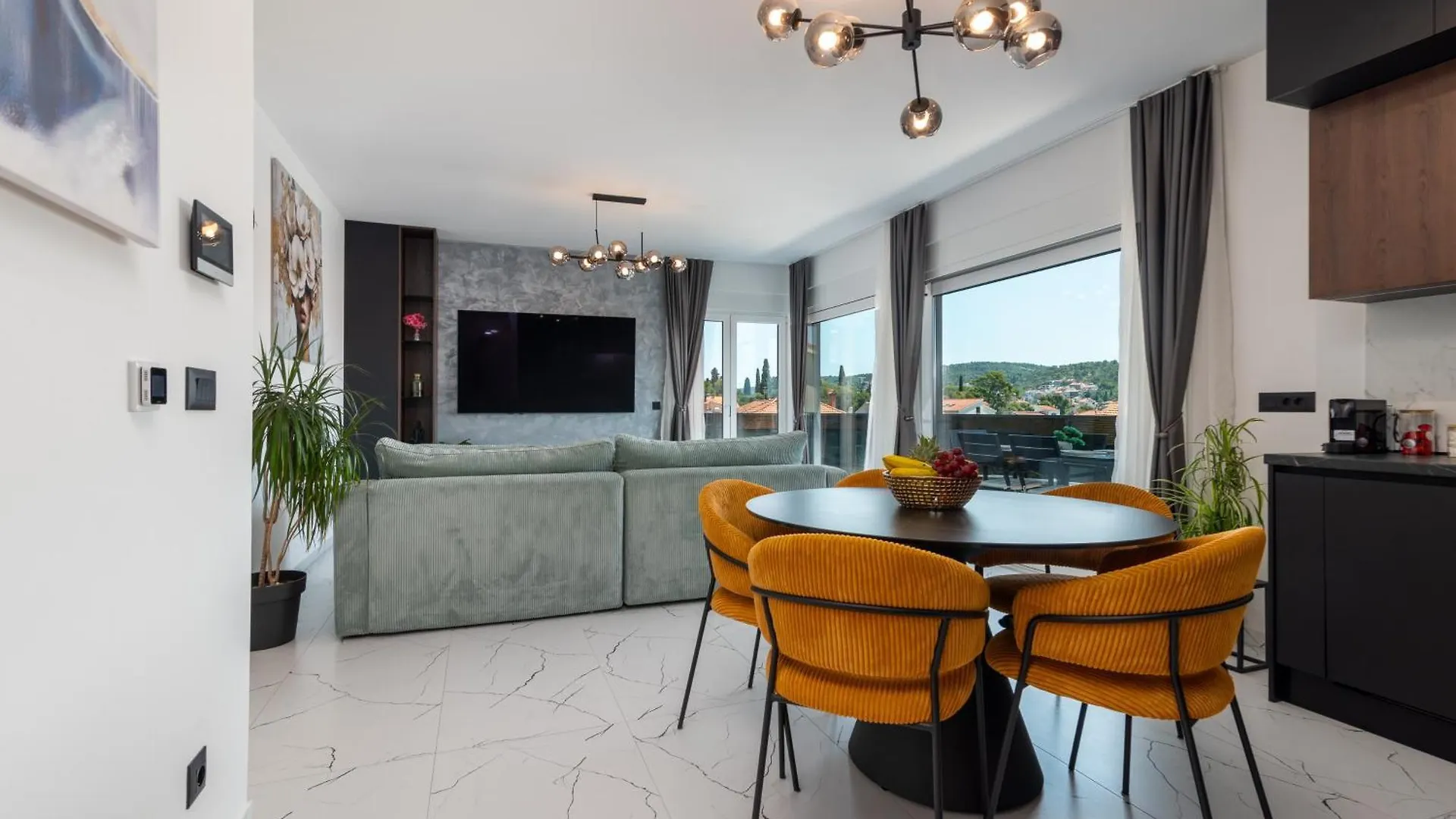 Penthouse Luka Lägenhet Trogir Kroatien